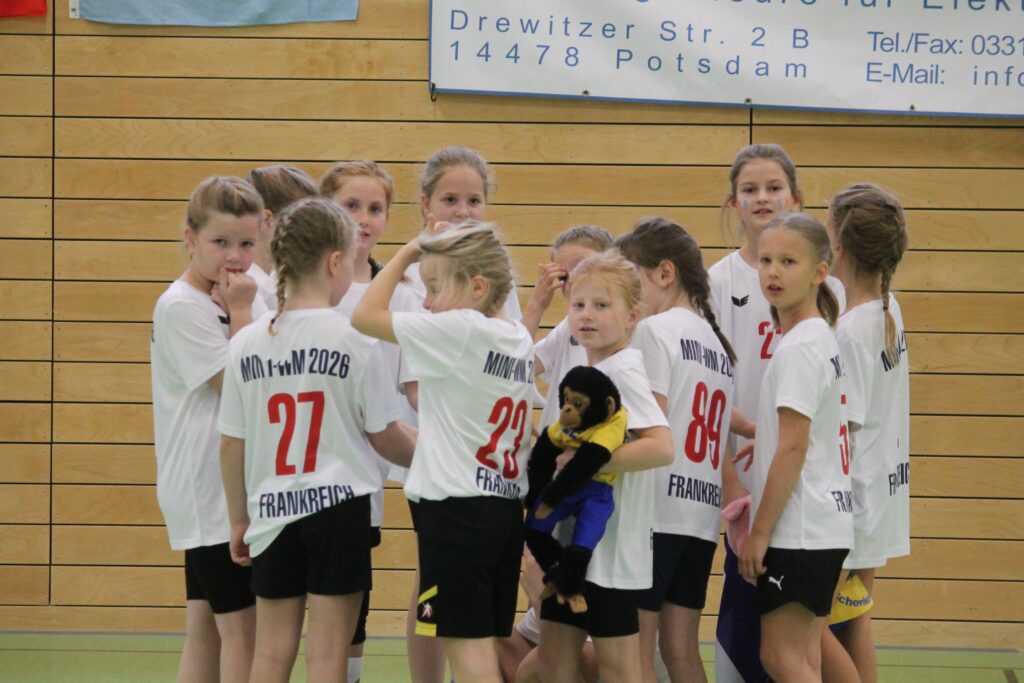 Mini WM E-Jugend HSC Potsdam Mädchen Handball