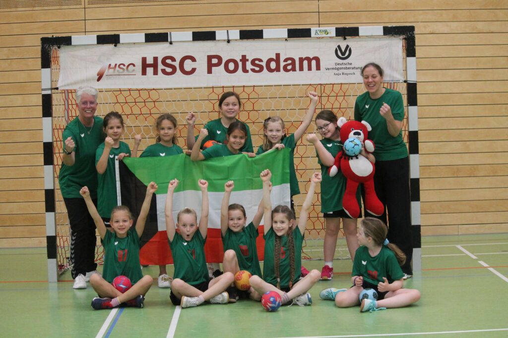 Mini WM E-Jugend HSC Potsdam Mädchen Handball