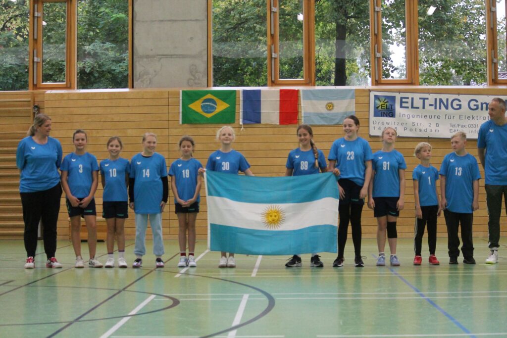 Mini WM E-Jugend HSC Potsdam Mädchen Handball